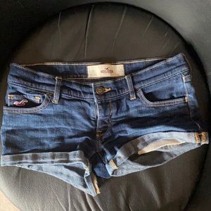 Hollister jean shorts